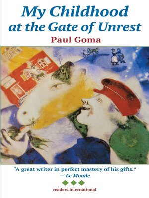 cover image of My Childhood at the Gate of Unrest